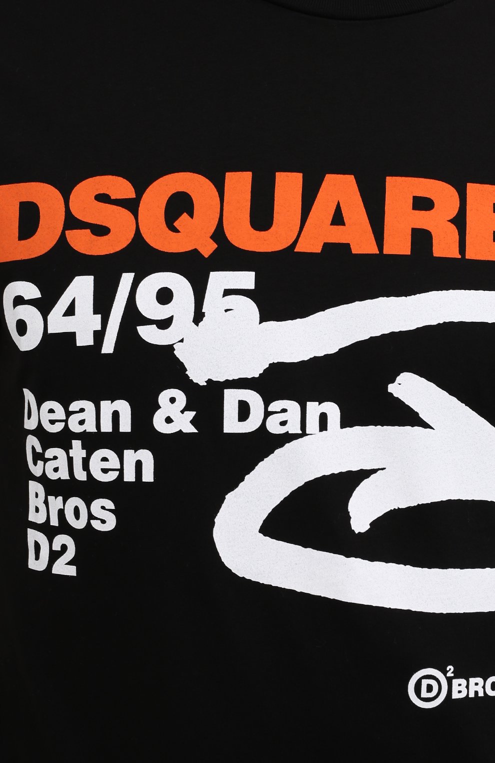 Хлопковая футболка DSQUARED2, арт. S74GD0990/S23009, фото 5