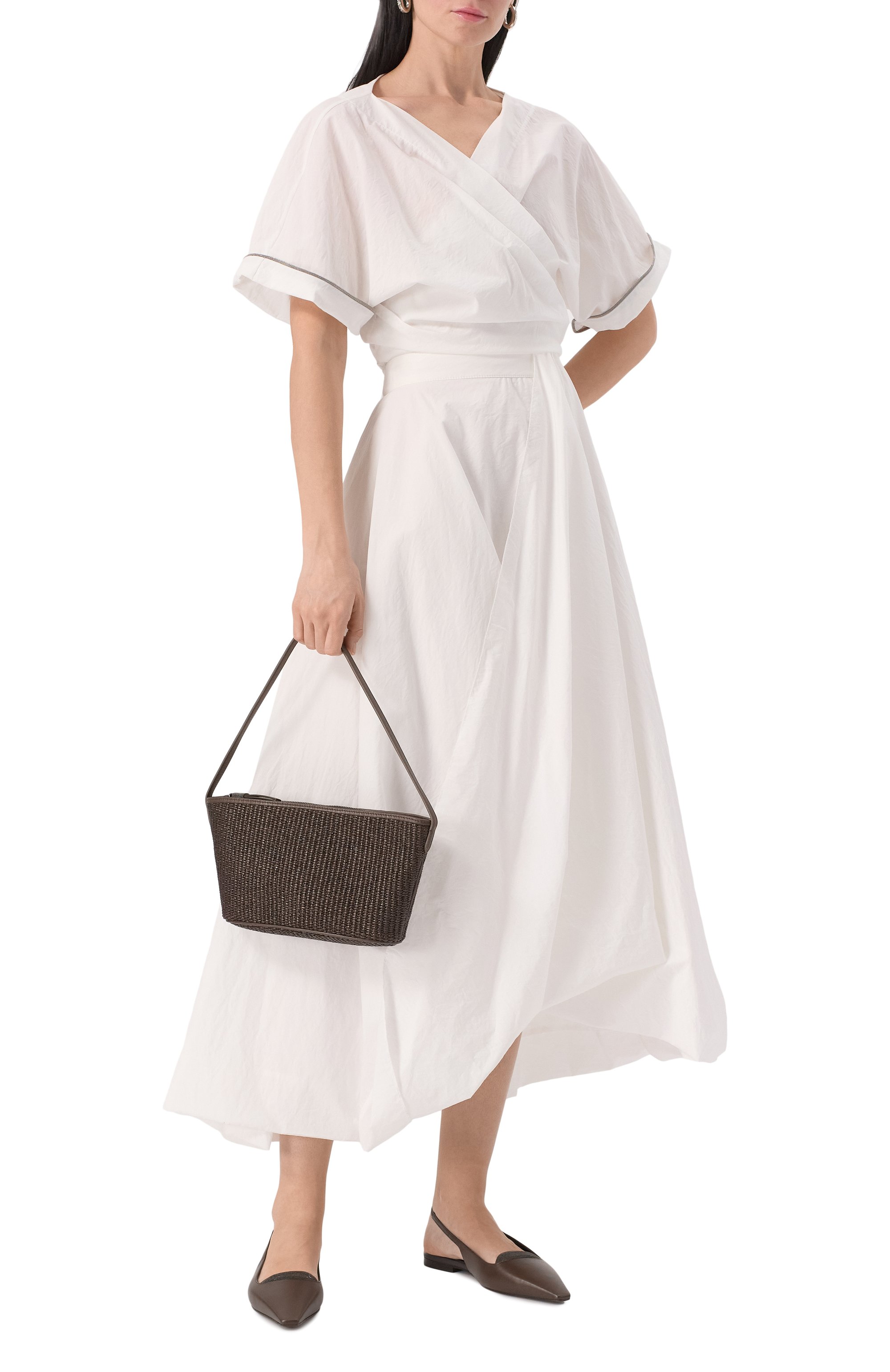 Хлопковый топ BRUNELLO CUCINELLI, арт. M0F79FB206, фото 2