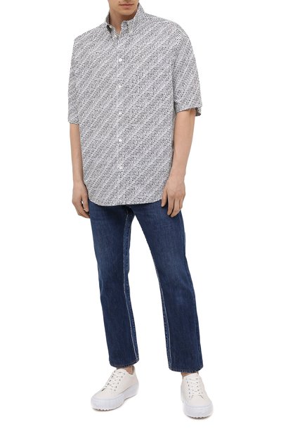 Хлопковая рубашка BALENCIAGA, арт. 647354/TKL40, фото 2