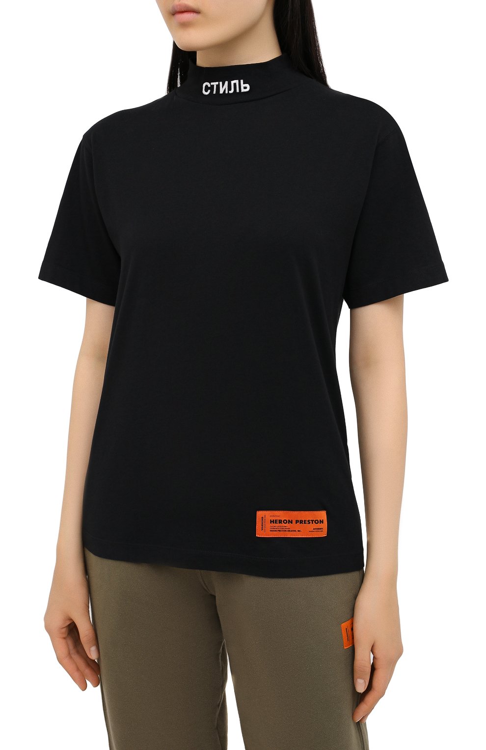 Хлопковая футболка HERON PRESTON, арт. HWAA021E20JER0021001, фото 3