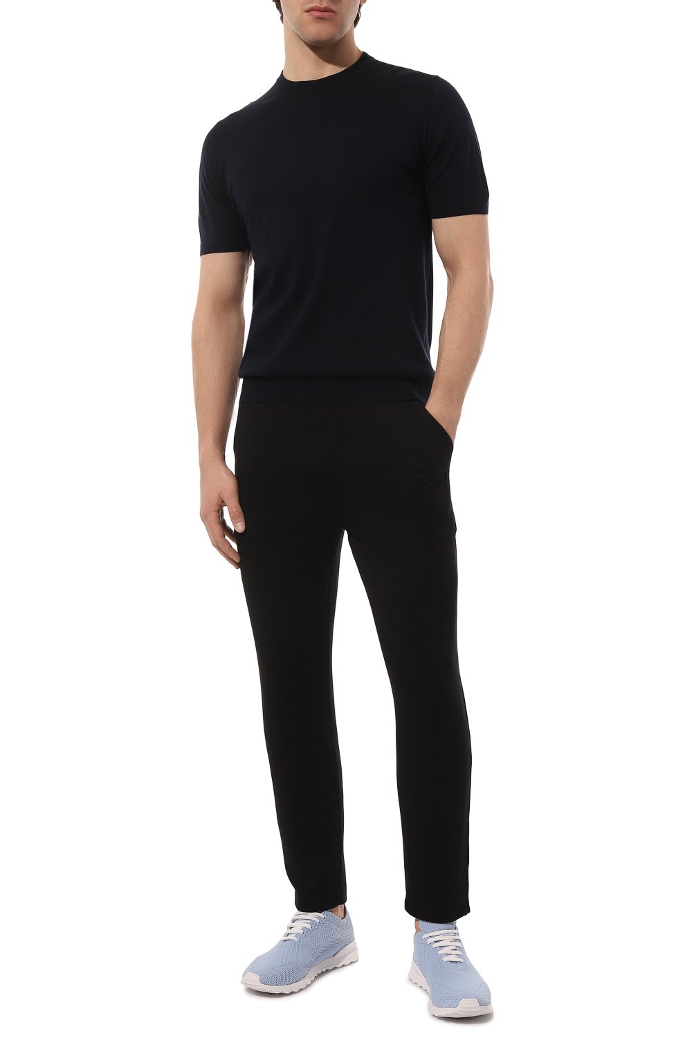 Текстильные кроссовки KITON, арт. USSFITSN00809, фото 2