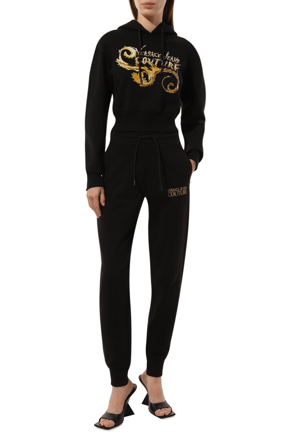 Хлопковое худи VERSACE JEANS COUTURE, арт. 77HAIC00/CF00C, фото 2