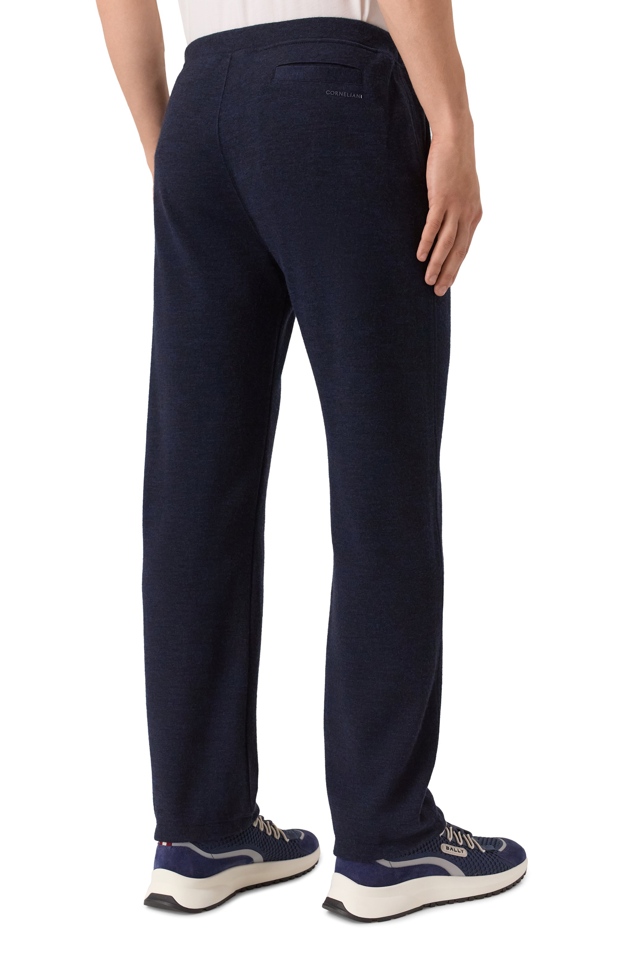 Брюки из шерсти и хлопка CORNELIANI, арт. 26G567-2625016, фото 4