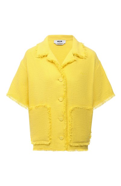 Женский хлопковый жакет MSGM, арт. 3042MDE109X 217306