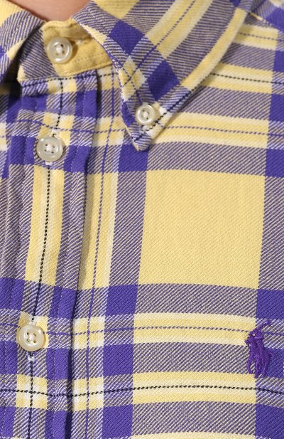 Хлопковая рубашка POLO RALPH LAUREN, арт. 211753078, фото 5