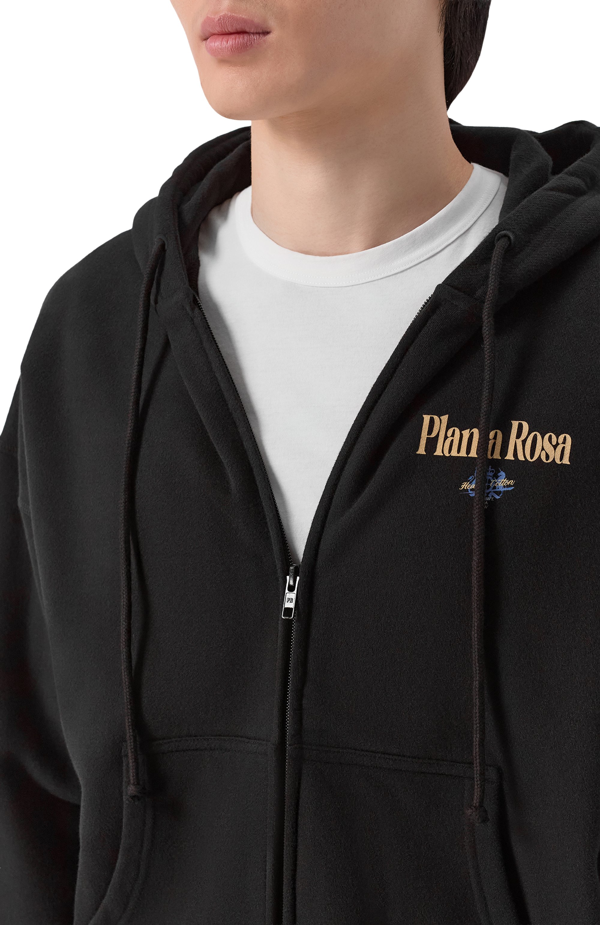 Хлопковая толстовка PLANTA ROSA, арт. PR/HZ013/IDYLLIC-POCKET/370VELVET, фото 6