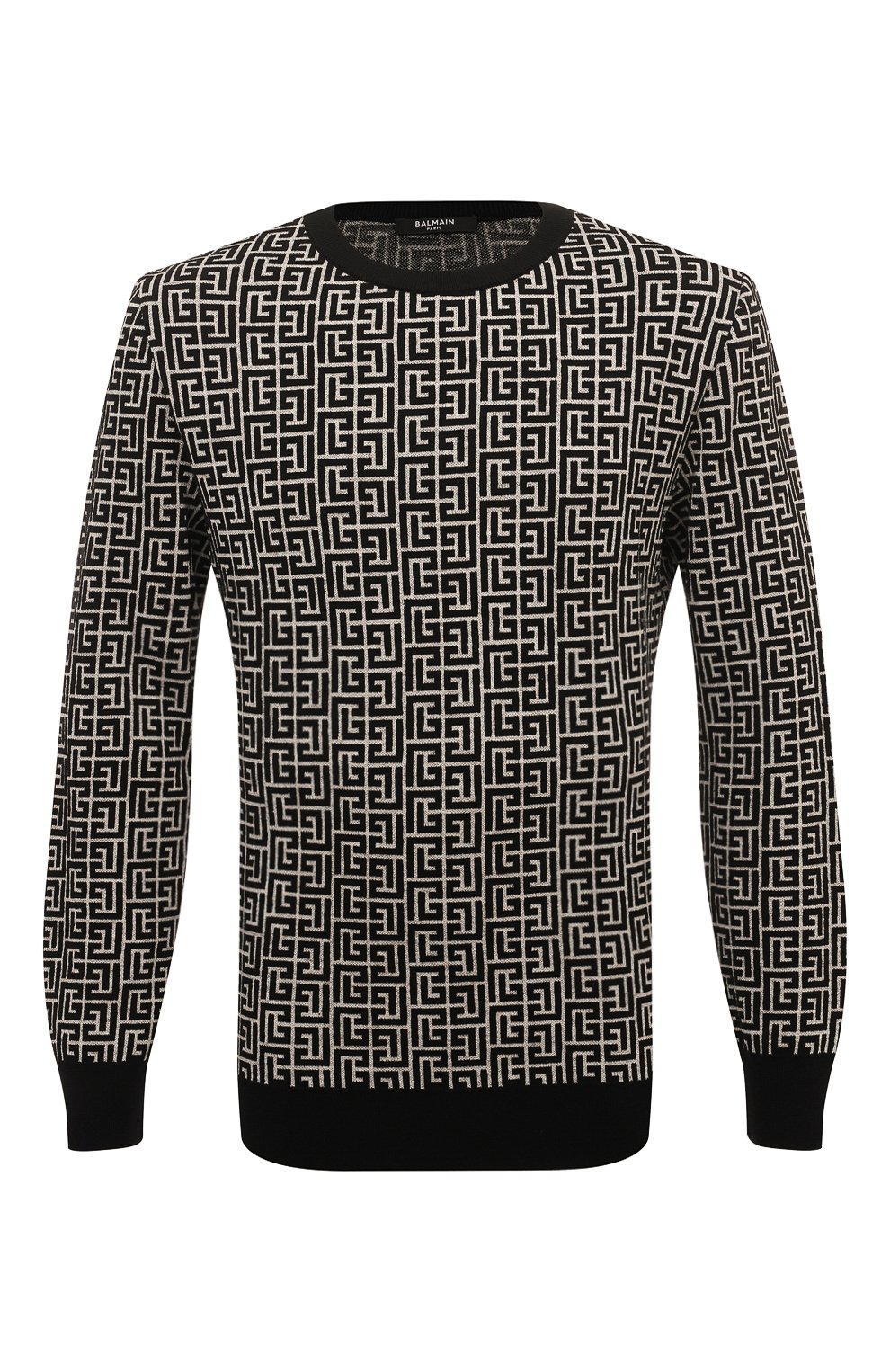 Джемпер из шерсти и льна BALMAIN, арт. VH0KD000K020, фото 1