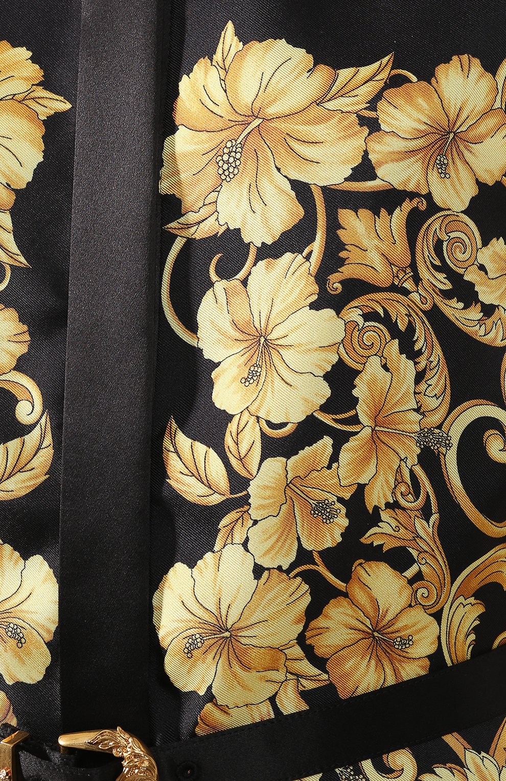 Шелковое платье VERSACE разноцветного цвета по цене 299500 руб., арт. A81919/A228617, фото 5 Шелковое платье VERSACE, арт. A81919/A228617, фото 5