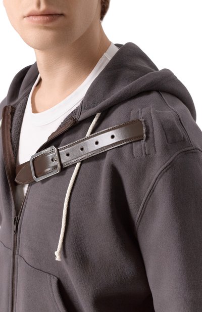 Хлопковая толстовка MAGLIANO коричневого цвета по цене 88850 руб., арт. MGSS26H001012, фото 5 Хлопковая толстовка MAGLIANO, арт. MGSS26H001012, фото 5