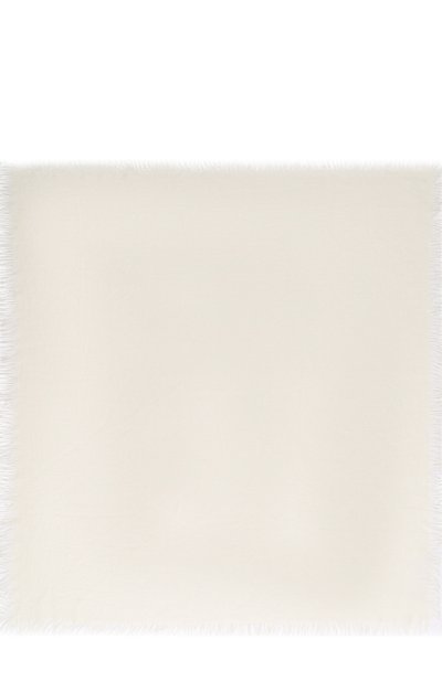 Платок из шерсти и шелка с бахромой GUCCI, арт. 418221/4K646, фото 3