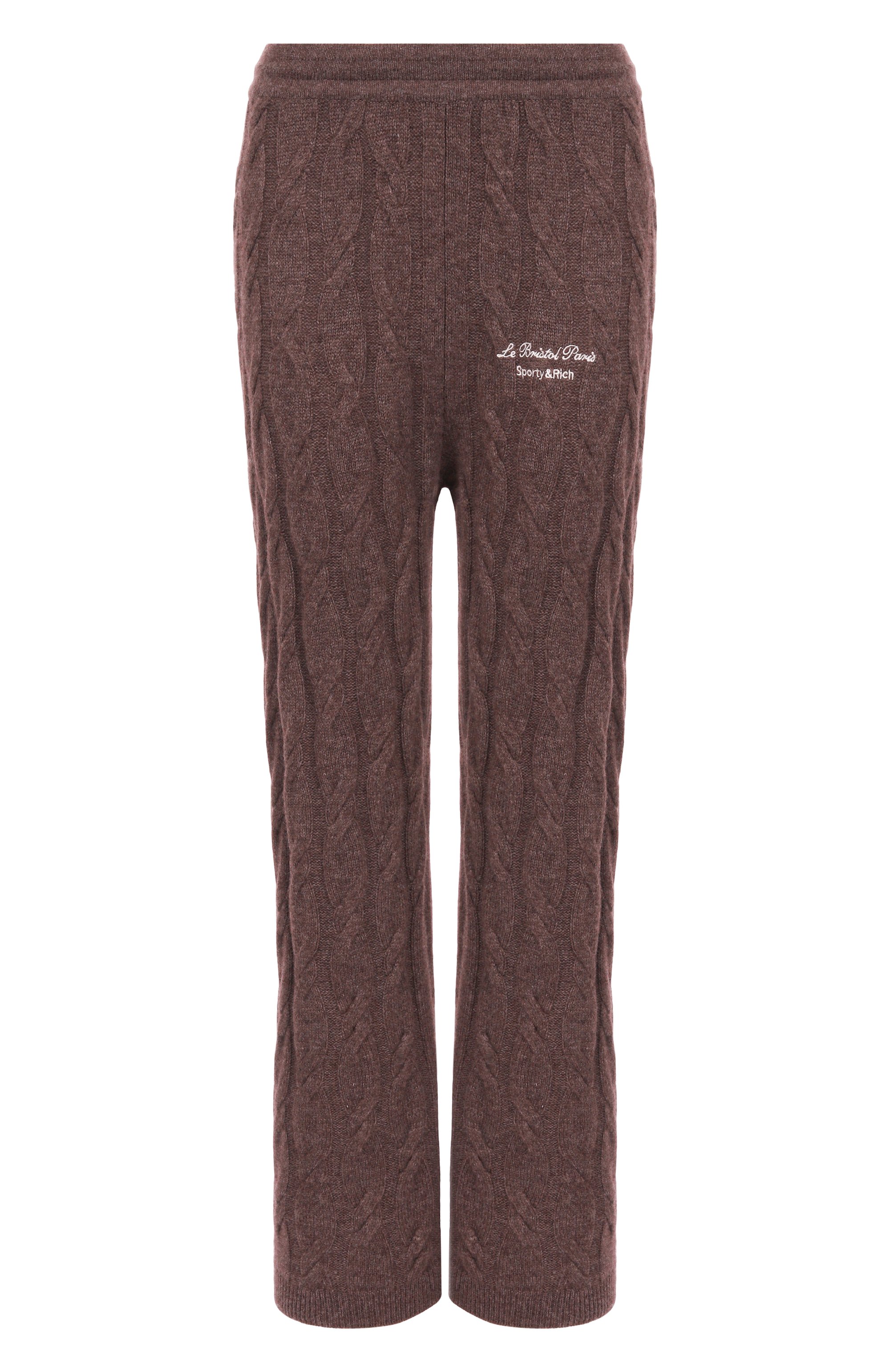 Брюки из кашемира и шерсти sporty & rich x le bristol paris SPORTY AND RICH, арт. PA041517619BR03, фото 1