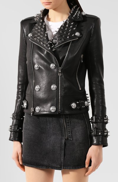 Кожаная куртка BALMAIN, арт. SF08360/L069, фото 3
