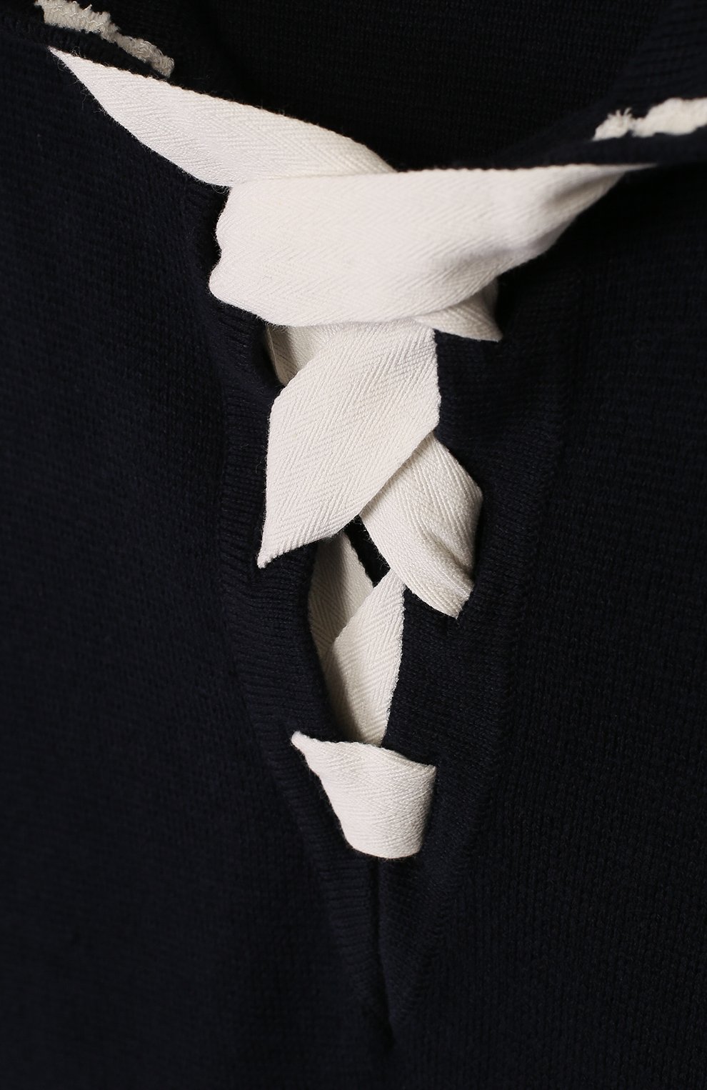 Хлопковое пончо с капюшоном CHLOÉ, арт. C16316/6A-12A, фото 3