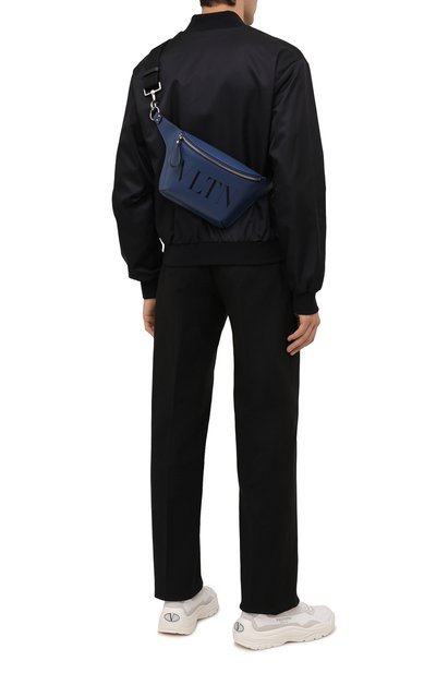 Кожаная поясная сумка VALENTINO, арт. WY2B0A87/WJW, фото 2