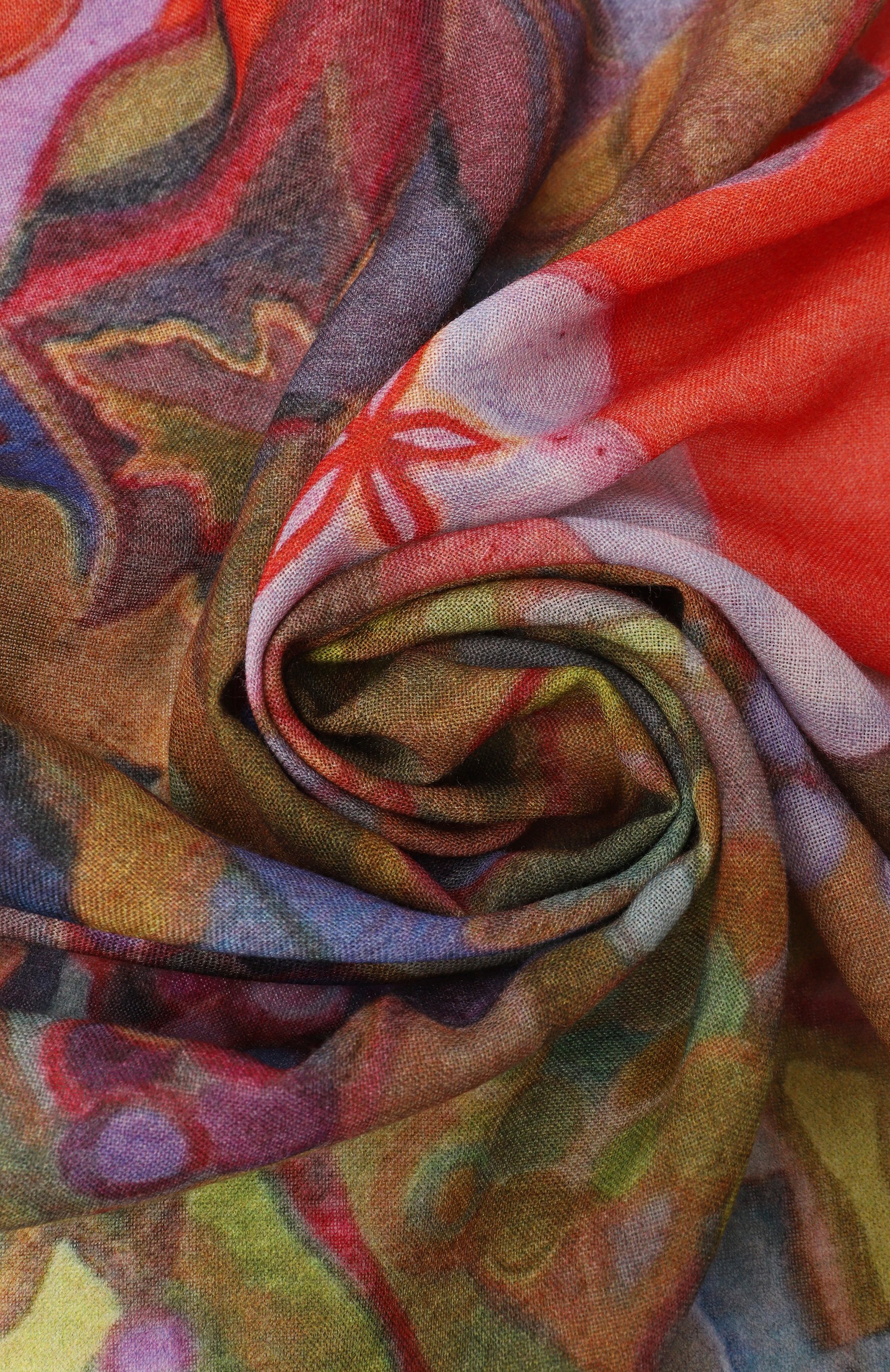 Шерстяная шаль армения GOURJI, арт. 91121439/55117, фото 3