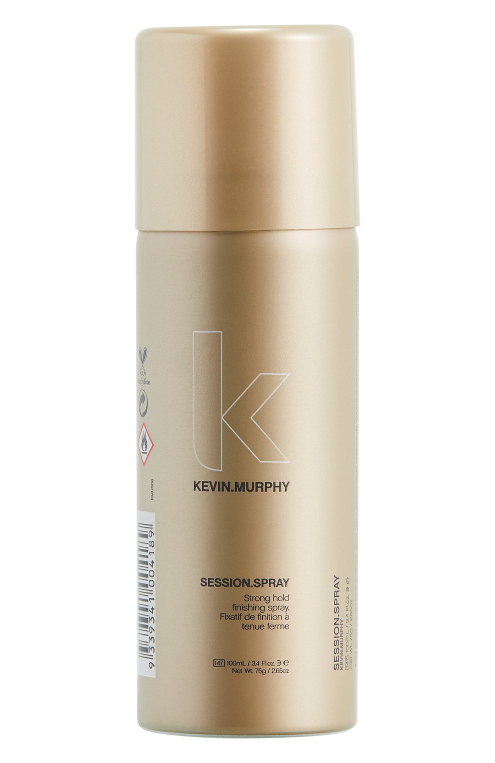 Лак для укладки сильной фиксации session.spray (100ml) KEVIN MURPHY бесцветного цвета по цене 2930 руб., арт. 9339341007241, фото 1 Лак для укладки сильной фиксации session.spray (100ml) KEVIN MURPHY, арт. 9339341007241, фото 1