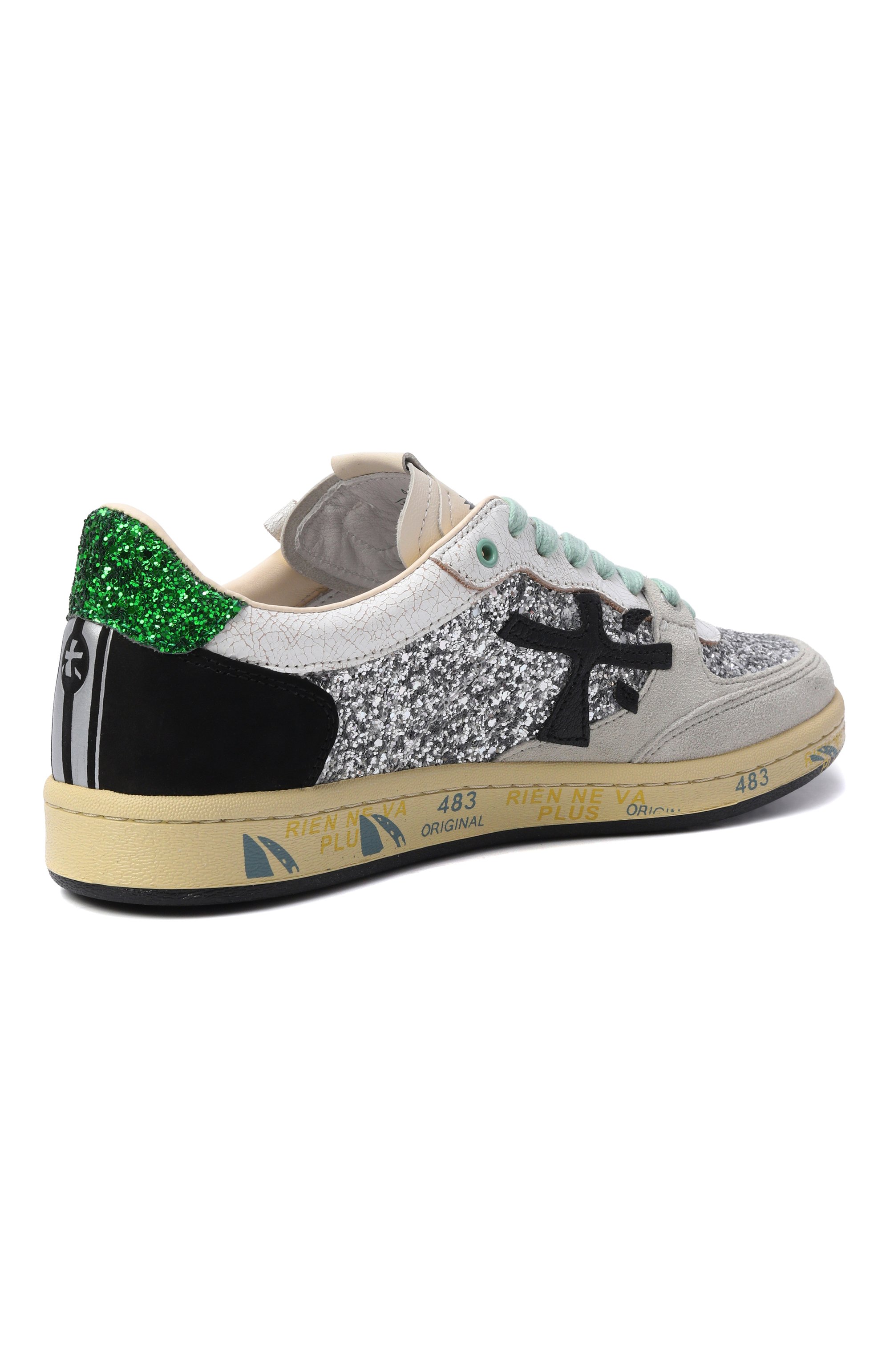 Комбинированные кеды bskt clay-d PREMIATA, арт. BSKTCLAD/VAR 8165, фото 5