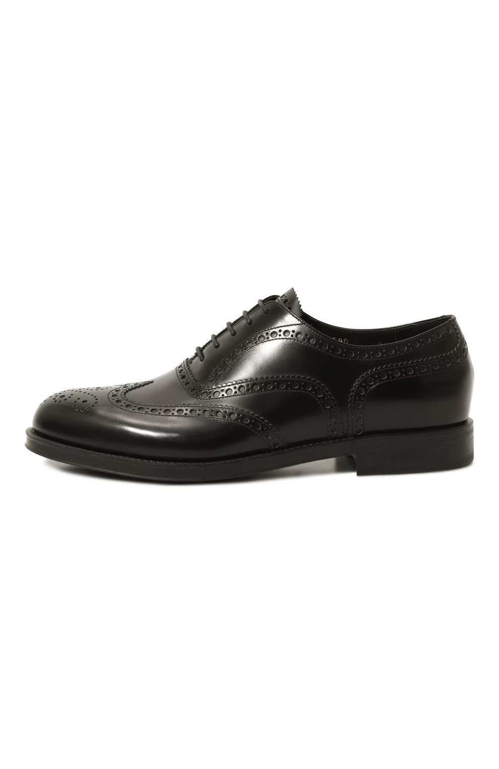 Кожаные оксфорды GIORGIO ARMANI черного цвета по цене 59950 руб., арт. X2C590/XF294, фото 4 Кожаные оксфорды GIORGIO ARMANI, арт. X2C590/XF294, фото 4