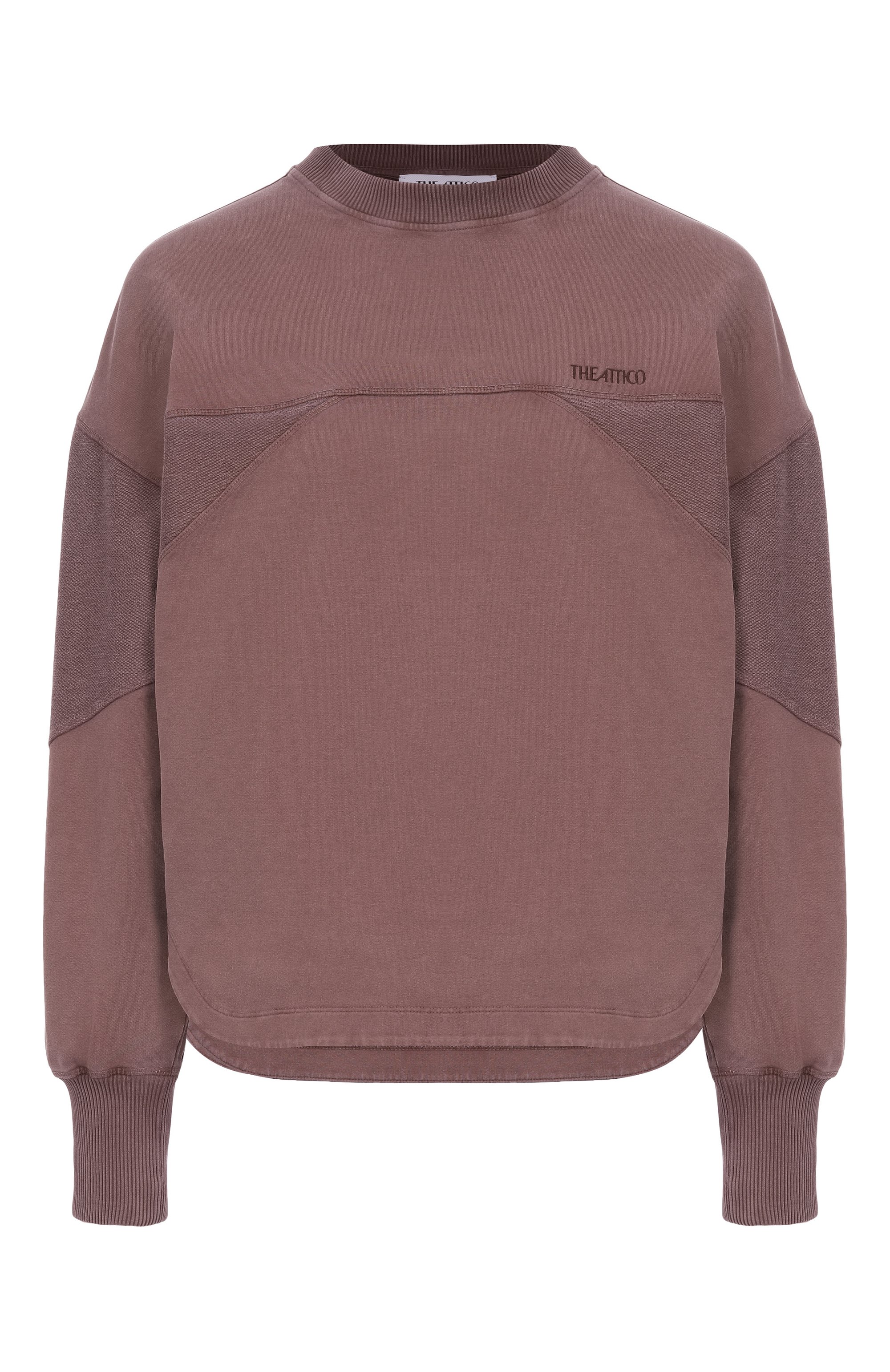 Хлопковый свитшот THE ATTICO, арт. 260WCF00025/JJF006AA, фото 1