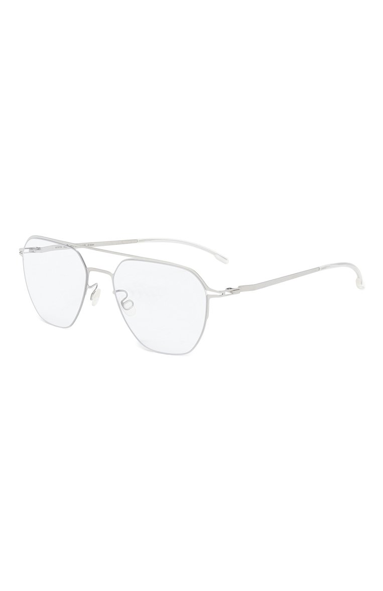 Женские оправа MYKITA серебряного цвета, арт. IMBA/051 | Фото 1 (Региональные ограничения белый список (Axapta Mercury): Не проставлено; �Нос: Не проставлено; Тип очков: Оправа; Кросс-КТ: Оправы-унисекс; Материал: Металл; Оптика Гендер: оптика-унисекс)