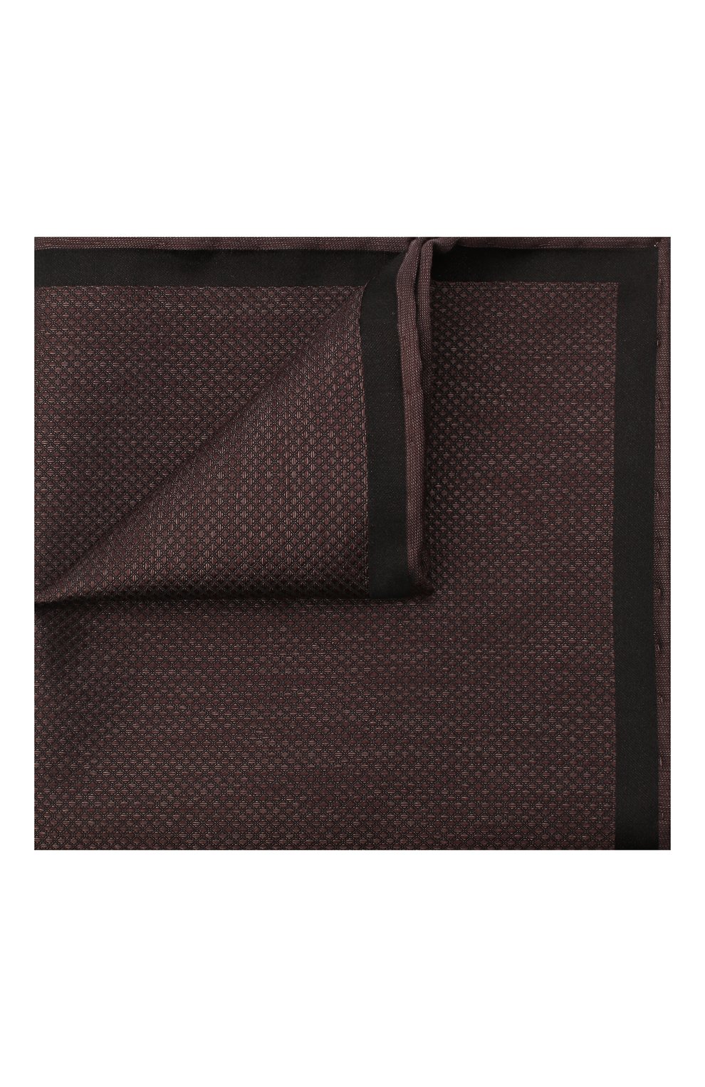 Шелковый платок BRIONI коричневого цвета по цене 15400 руб., арт. 071000/0942R, фото 1 Шелковый платок BRIONI, арт. 071000/0942R, фото 1