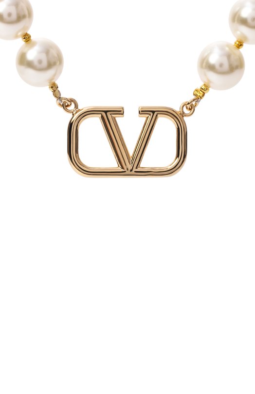Колье VLogo Signature Valentino 8W2J0P13UXM Белый  8W2J0P13UXM Фото 3