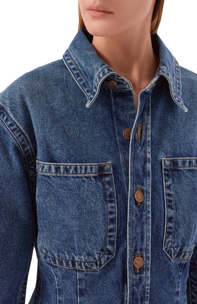 Джинсовая рубашка AGOLDE, арт. A74451254, фото 5