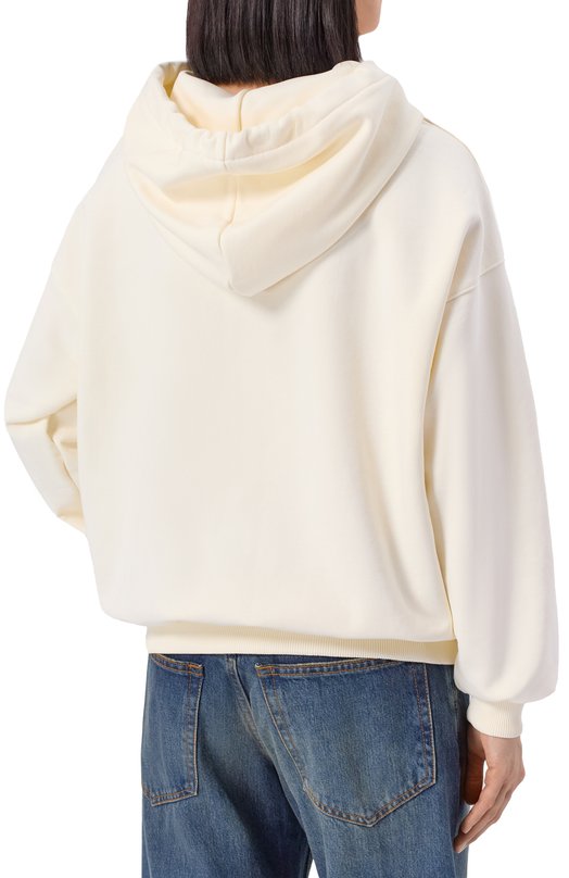 Хлопковое худи Flashin FS25HDOS Кремовый  FS25HDOS Фото 4