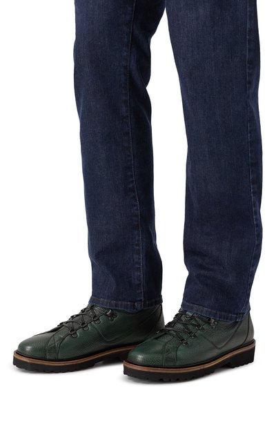 Кожаные ботинки KITON, арт. USSA175N0012615, фото 3