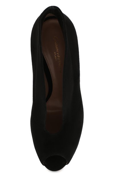 Замшевые ботильоны vamp с открытым мысом GIANVITO ROSSI, арт. G53260/CAM0SCI0, фото 5