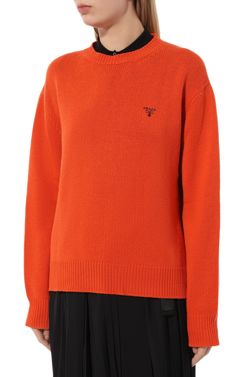 Кашемировый свитер PRADA, арт. P24R1A-102N-F0049-221, фото 3