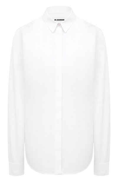 Женская хлопковая рубашка JIL SANDER, арт. J05DL0001/J45001