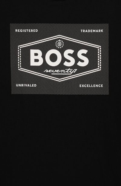 Хлопковый лонгслив BOSS, арт. J51221/14A-16A, фото 3