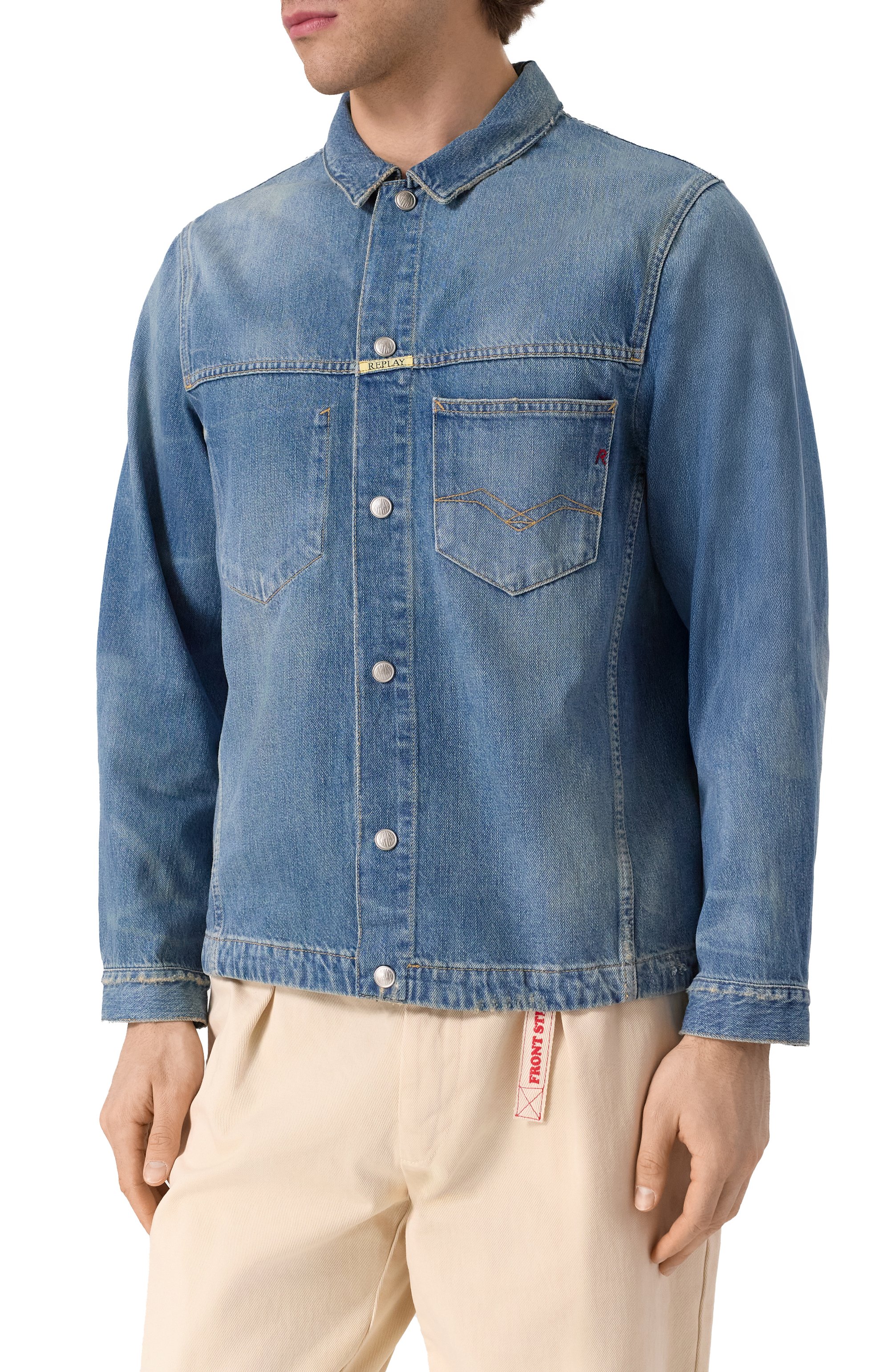 Джинсовая куртка REPLAY, арт. MY8Z1 .000.800 838, фото 3