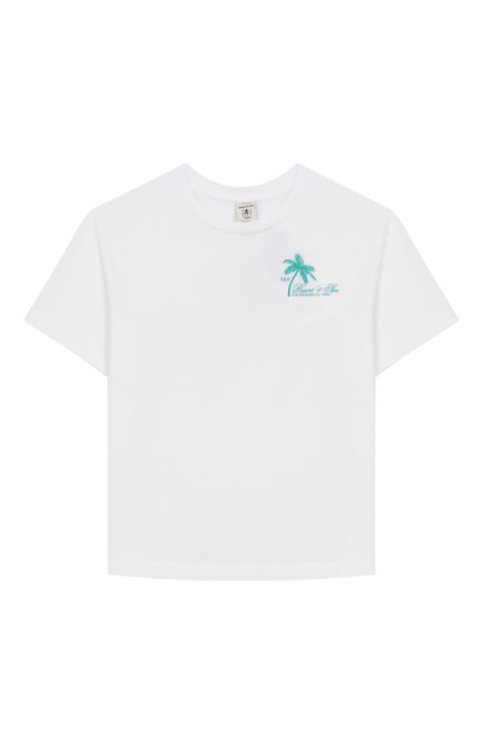 Хлопковая футболка SPORTY AND RICH, арт. T0048620253WH01
