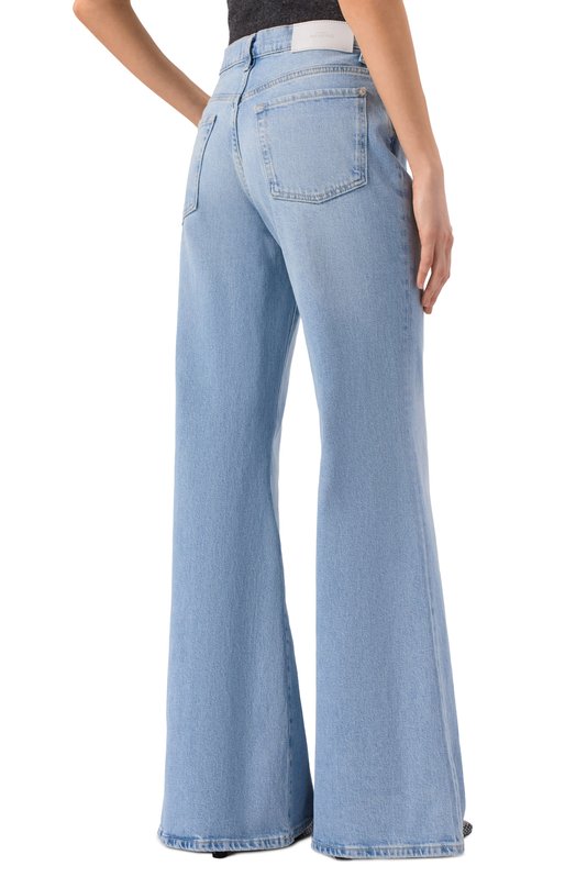 Джинсы Retro Flare 7 For All Mankind 7U4F0C10/RETR0 FLARE Голубой  7U4F0C10/RETR0 FLARE Фото 4