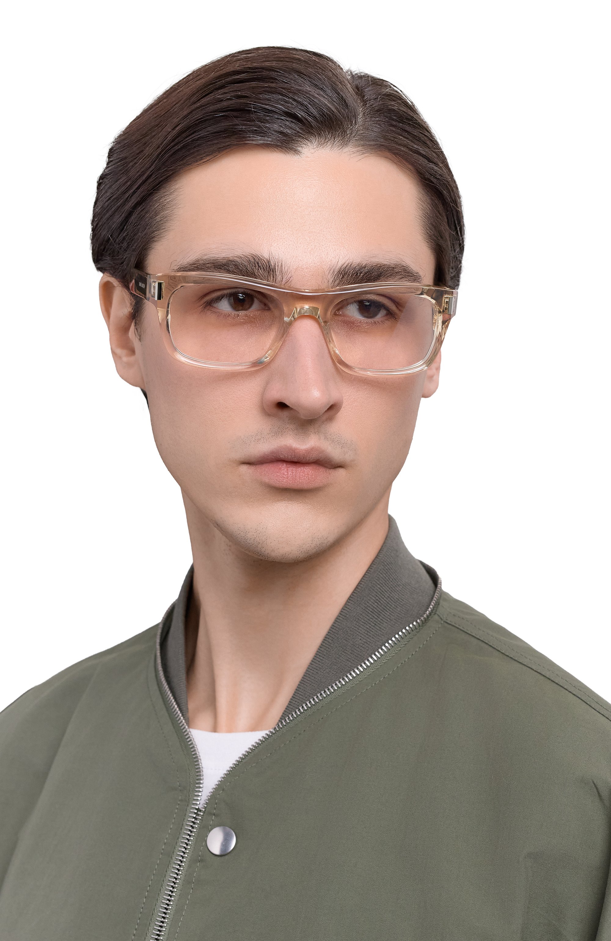 Оправа SAINT LAURENT прозрачного цвета по цене 37700 руб., арт. SL 83 0PT 004, фото 2 Оправа SAINT LAURENT, арт. SL 83 0PT 004, фото 2