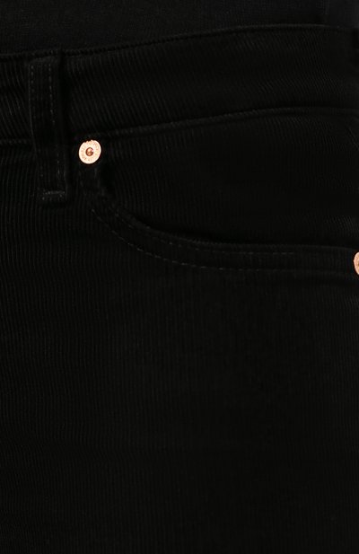 Брюки 7 FOR ALL MANKIND черного цвета по цене 28950 руб., арт. JSL4V640NJ, фото 5 Брюки 7 FOR ALL MANKIND, арт. JSL4V640NJ, фото 5