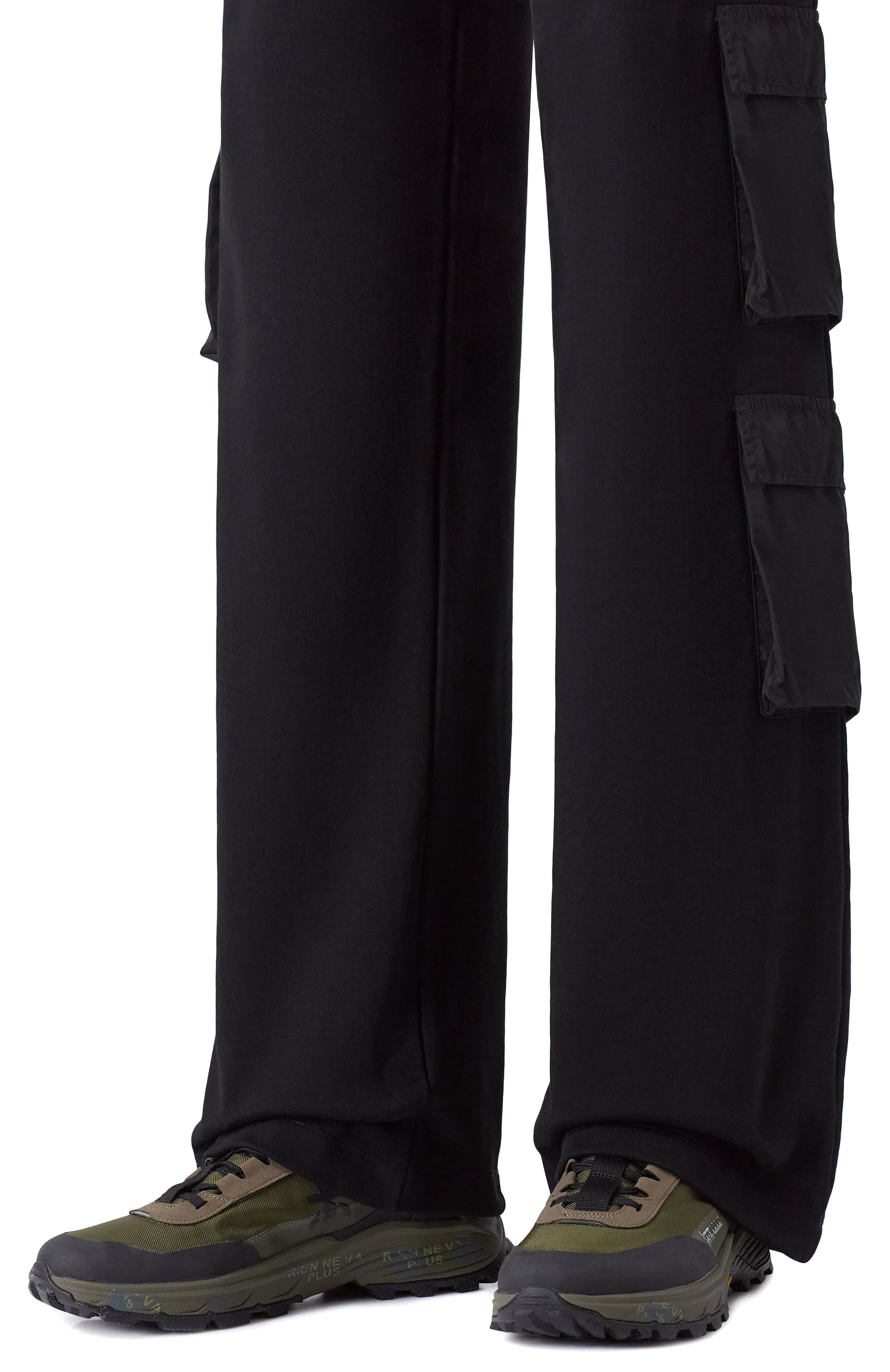 Комбинированные кроссовки devin PREMIATA хаки цвета по цене 42500 руб., арт. DEVIN/VAR 436M, фото 2 Комбинированные кроссовки devin PREMIATA, арт. DEVIN/VAR 436M, фото 2