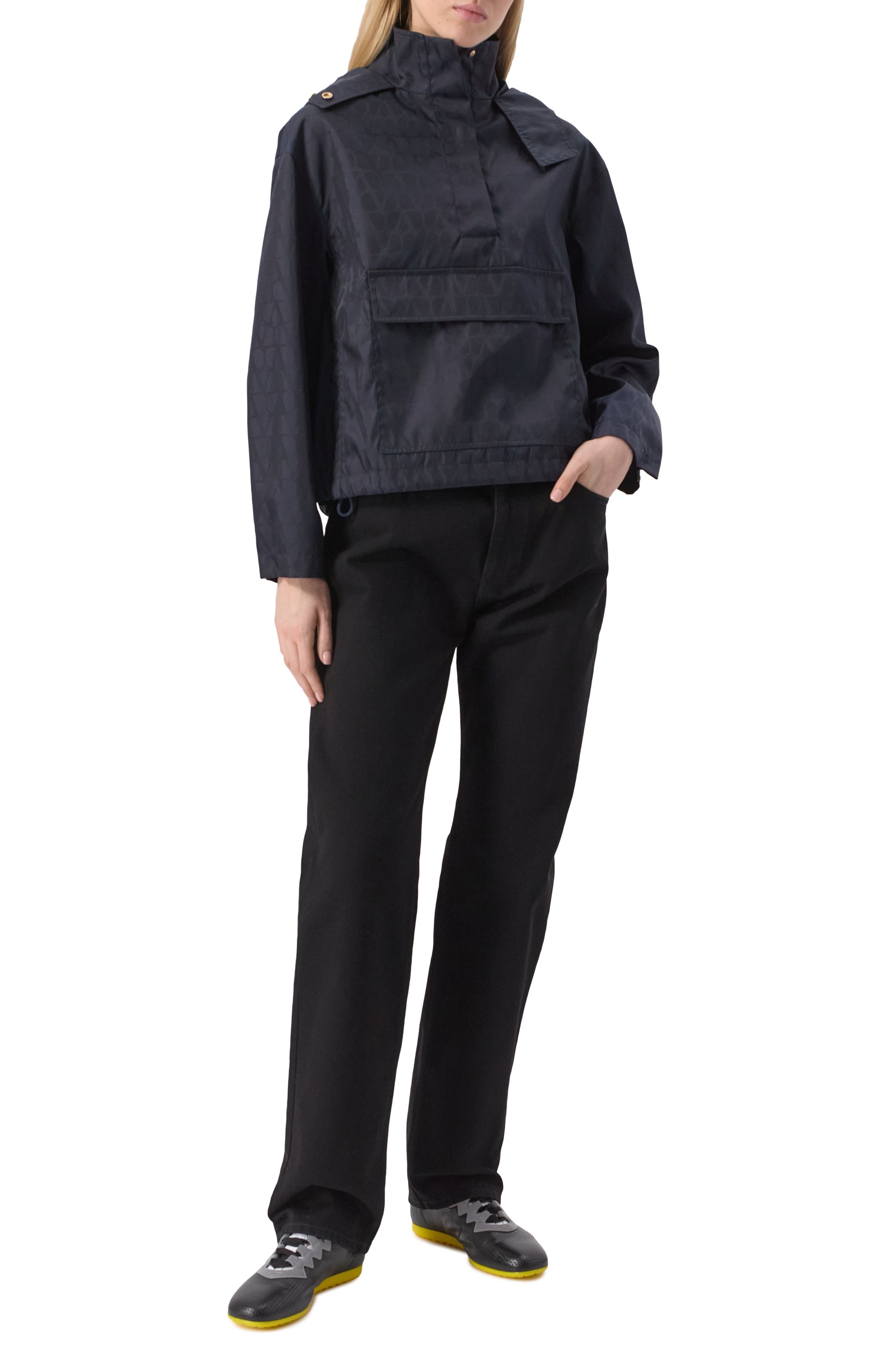 Кожаные кроссовки chromathon VALENTINO, арт. 6W2S0LL5/XBM, фото 2