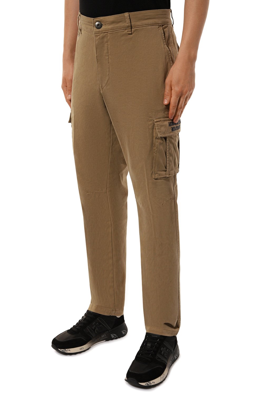 Хлопковые брюки-карго AERONAUTICA MILITARE, арт. PA1329CT3170, фото 3