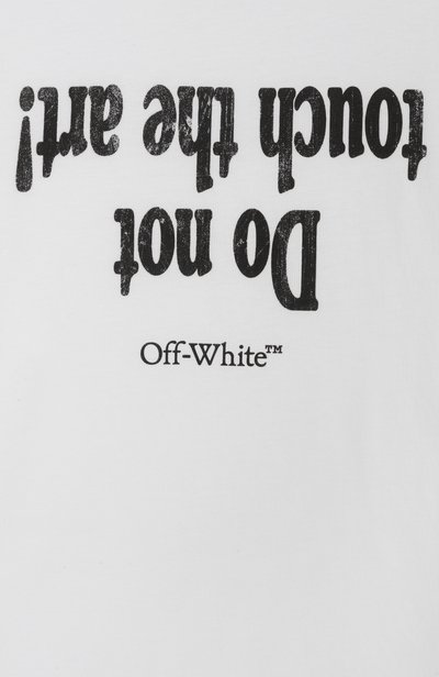 Хлопковый лонгслив OFF-WHITE, арт. 0BAB001F26JER0011, фото 3