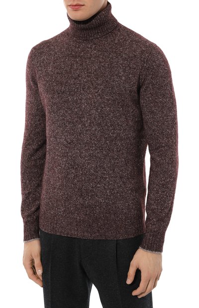 Свитер из шерсти и хлопка BRUNELLO CUCINELLI, арт. MS070B2219, фото 3