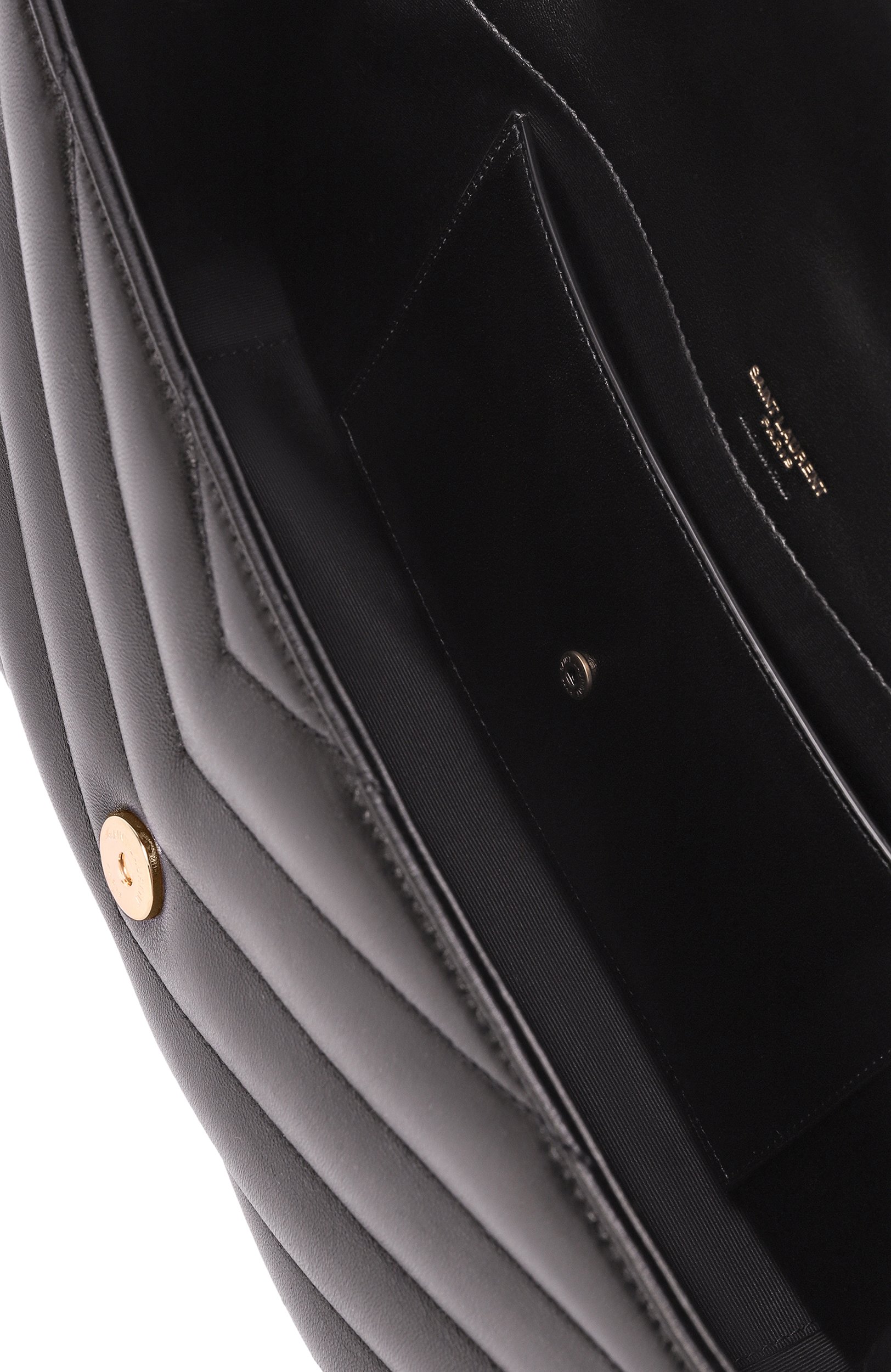 Сумка loulou medium SAINT LAURENT черного цвета по цене 399500 руб., арт. 801439/AAEAX, фото 5 Сумка loulou medium SAINT LAURENT, арт. 801439/AAEAX, фото 5