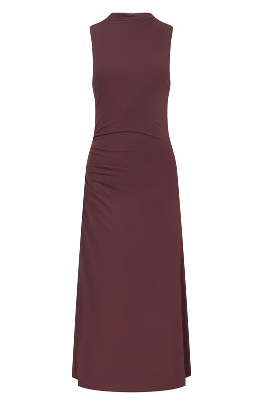 Платье из вискозы BOSS 50557369 Коричневый 50557369