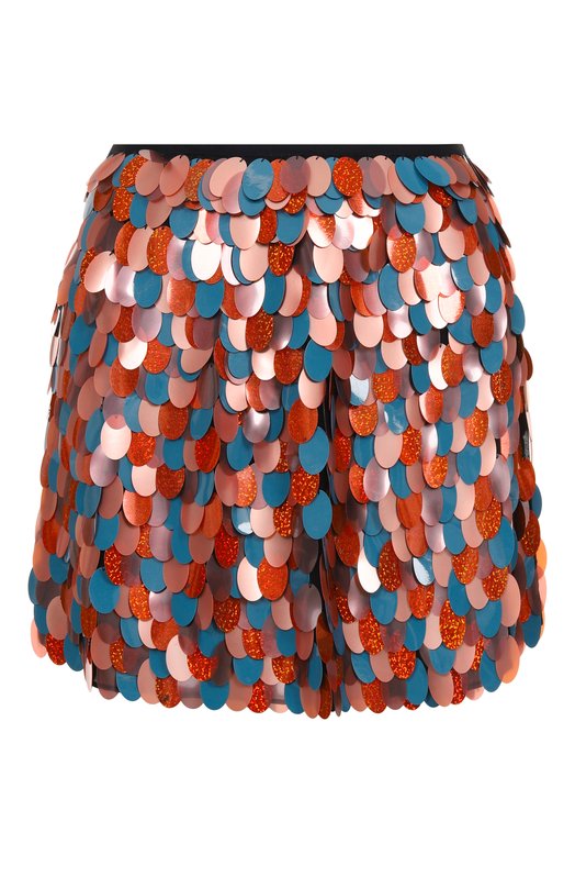 Юбка из вискозы Dries Van Noten 010602-2317-504 Разноцветный 010602-2317-504