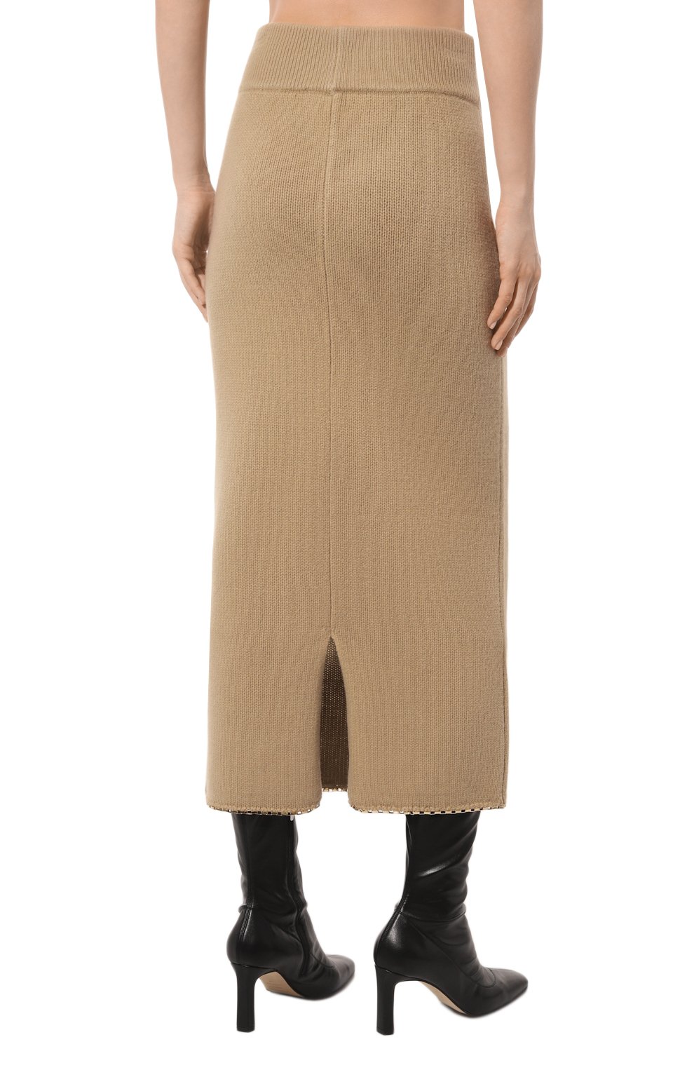 Шерстяная юбка TOTEME, арт. 241-WRB1074-YA0004, фото 4