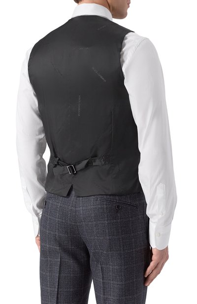 Костюм-тройка из шерсти и хлопка DOLCE & GABBANA, арт. GK02XT/FQ3FU, фото 5