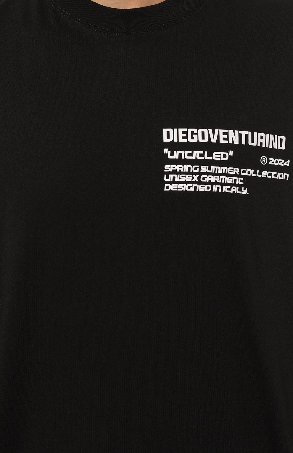 Хлопковая майка DIEGO VENTURINO, арт. D3S4TS-SMBASIC2, фото 5