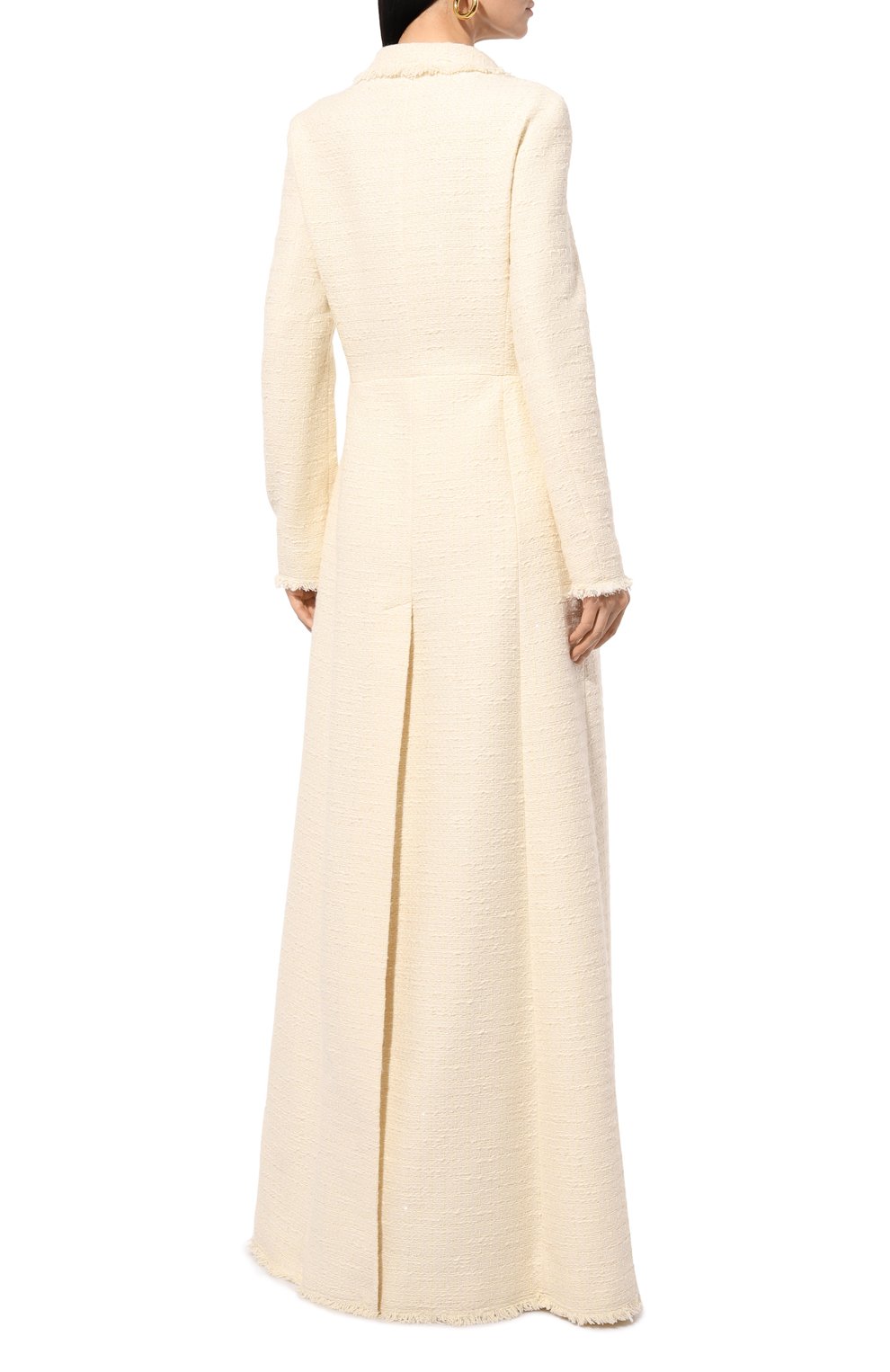 Пальто из хлопка и шерсти GIAMBATTISTA VALLI, арт. 24FWPVCA849B-08UBE, фото 4